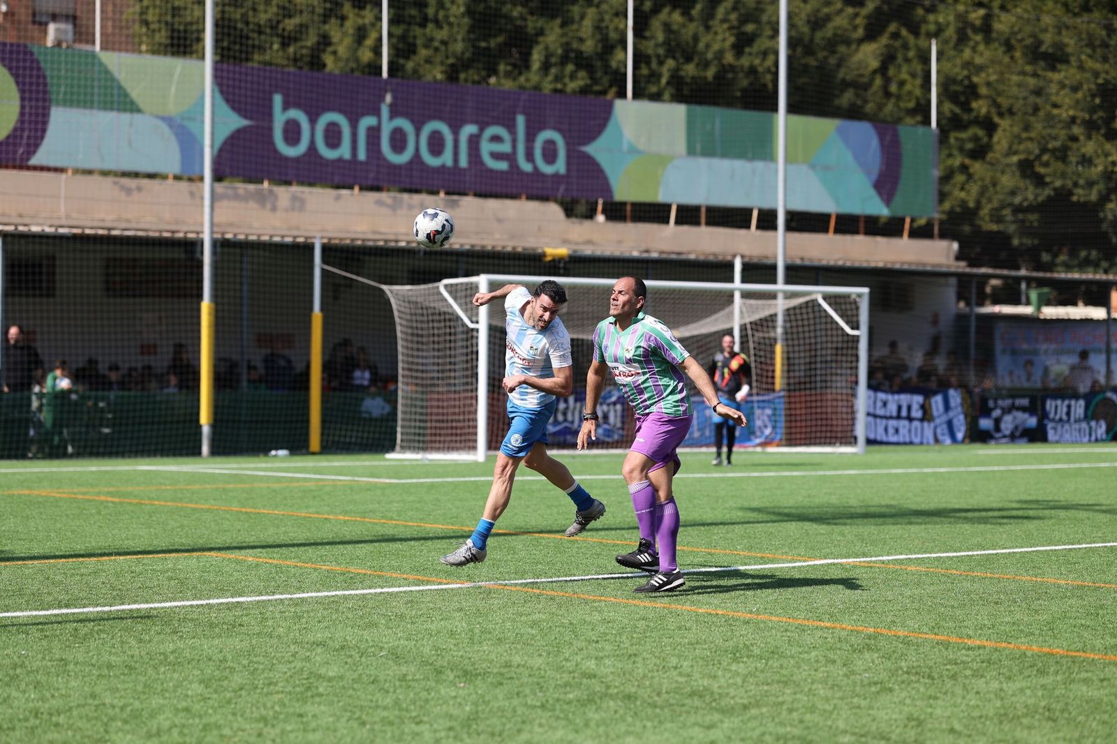 Leyendas del Málaga CF se reúnen en el césped