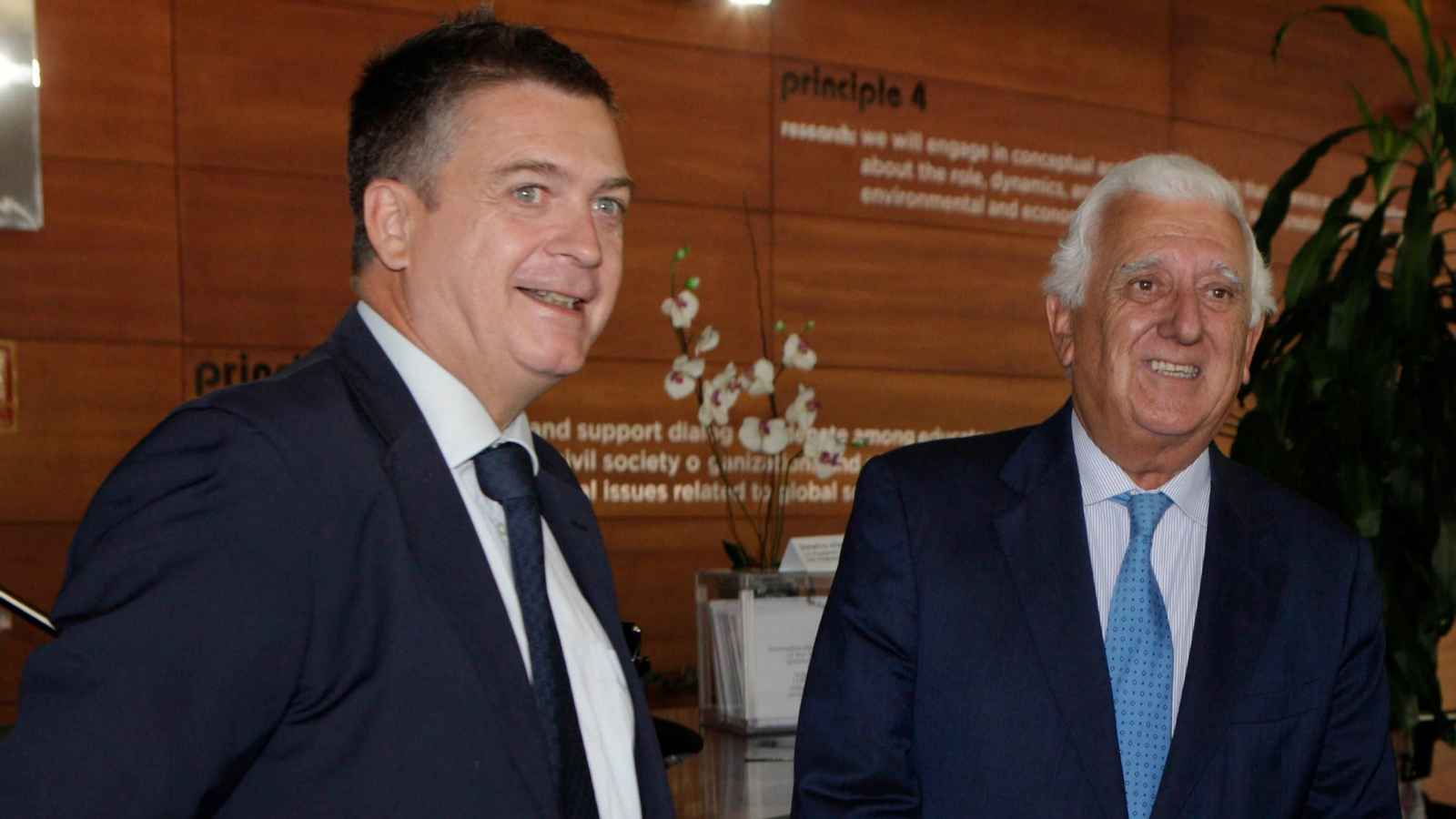 Julio Coca y Santiago Herrero.