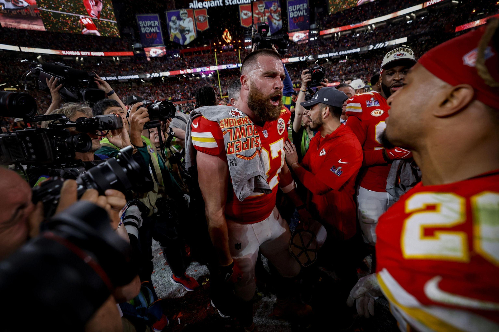 Las imágenes de la Super Bowl 2024