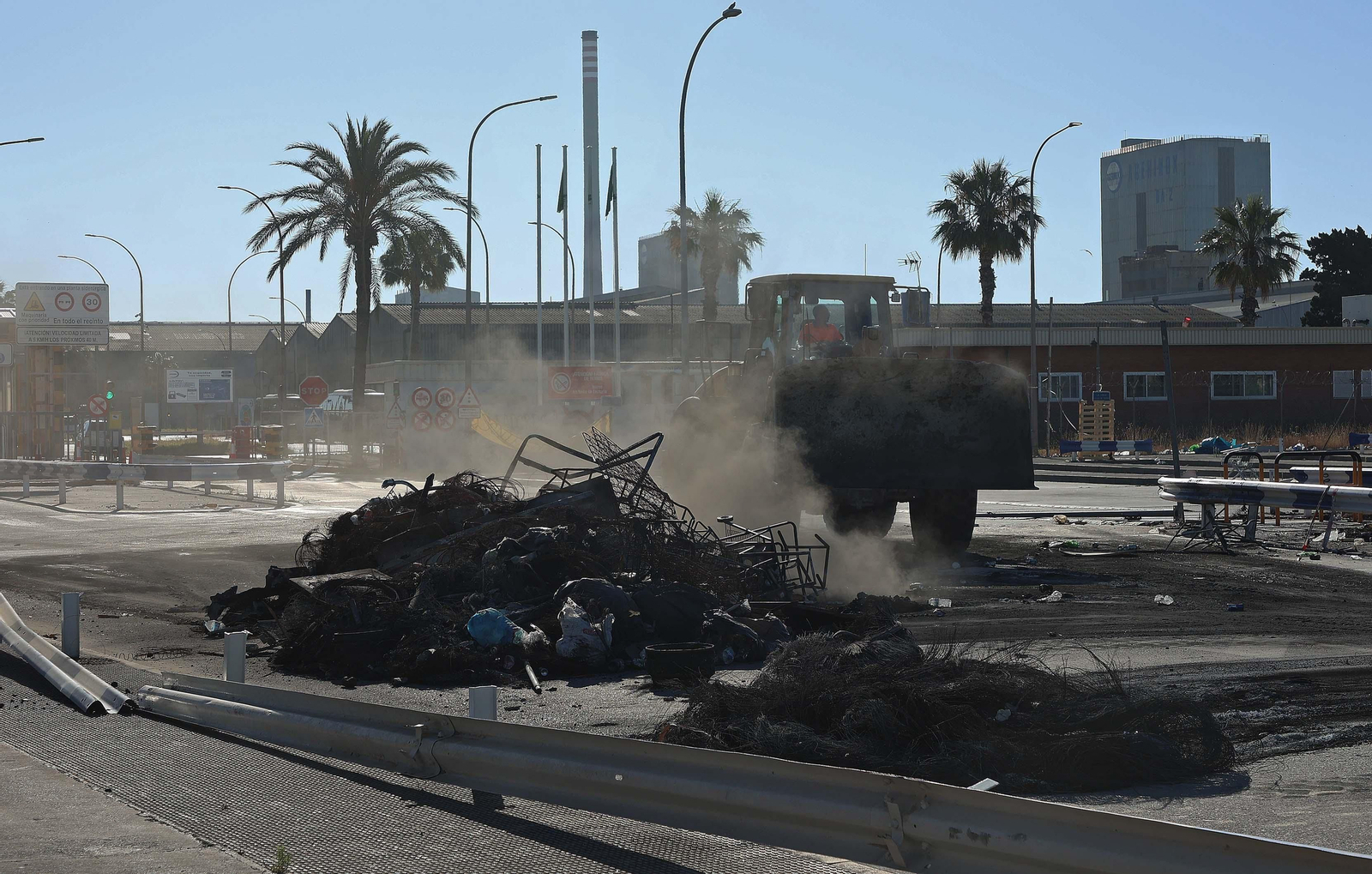 El fin de la huelga de Acerinox, en imágenes