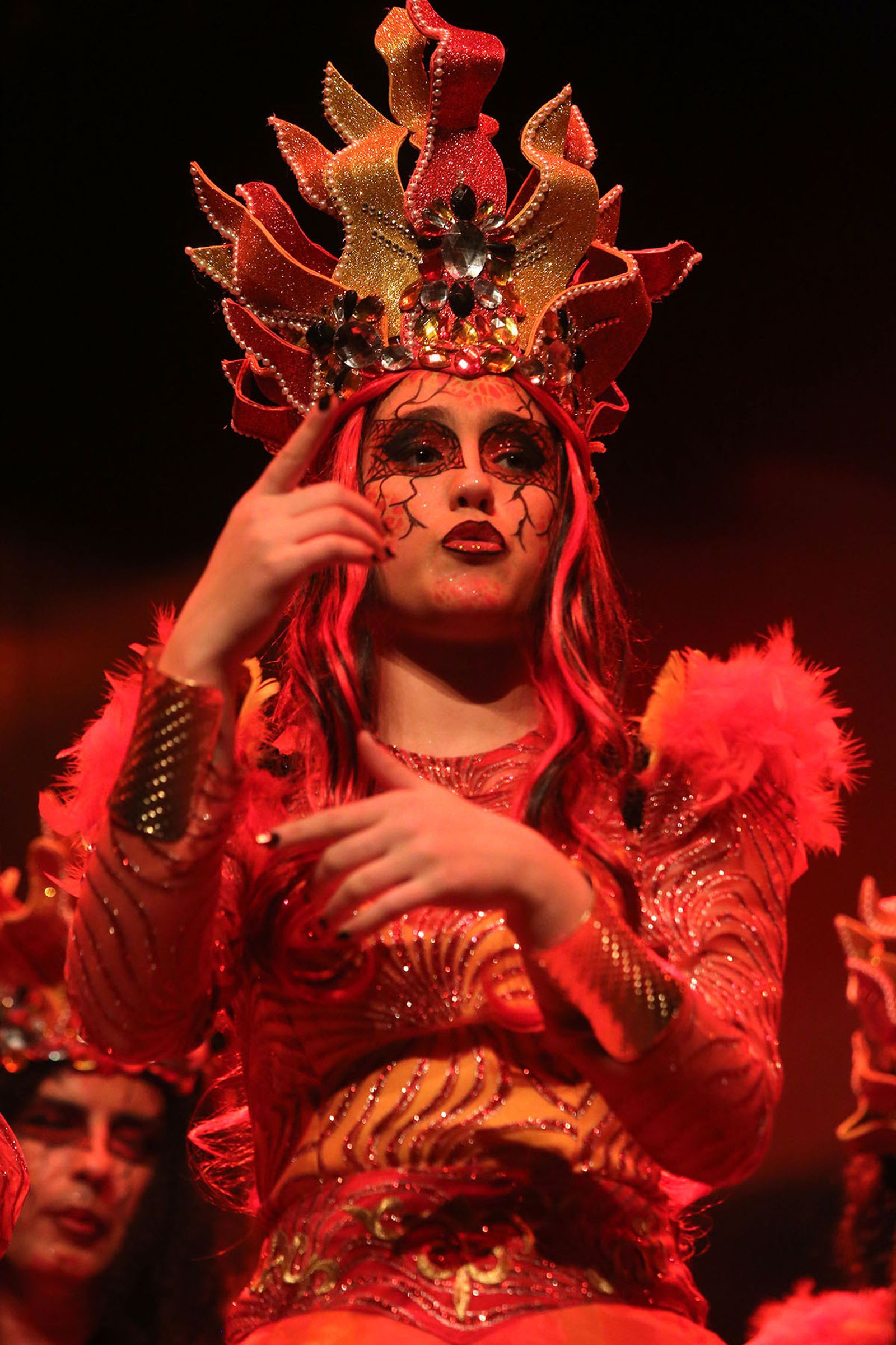 Quinto día de preliminares del Carnaval Colombino en imágenes