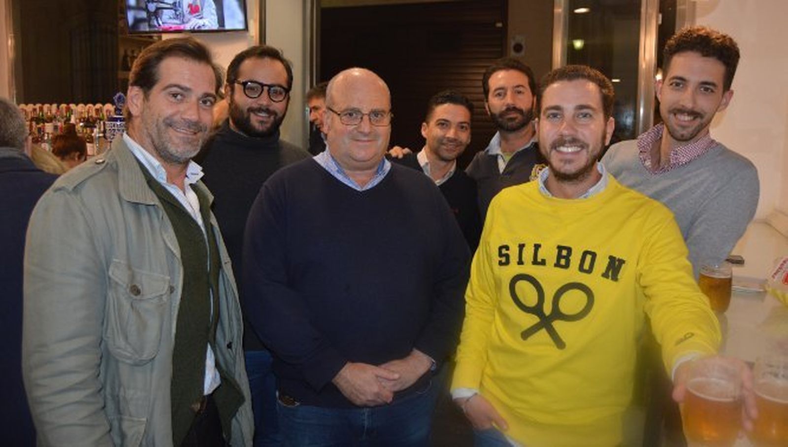 Mario Pardo, Ángel Ruiz-Mateos, Enrique Serrano, Ramón Hernández, Paco Nondedeu, Juan Jesús López y Jaime Álvarez.