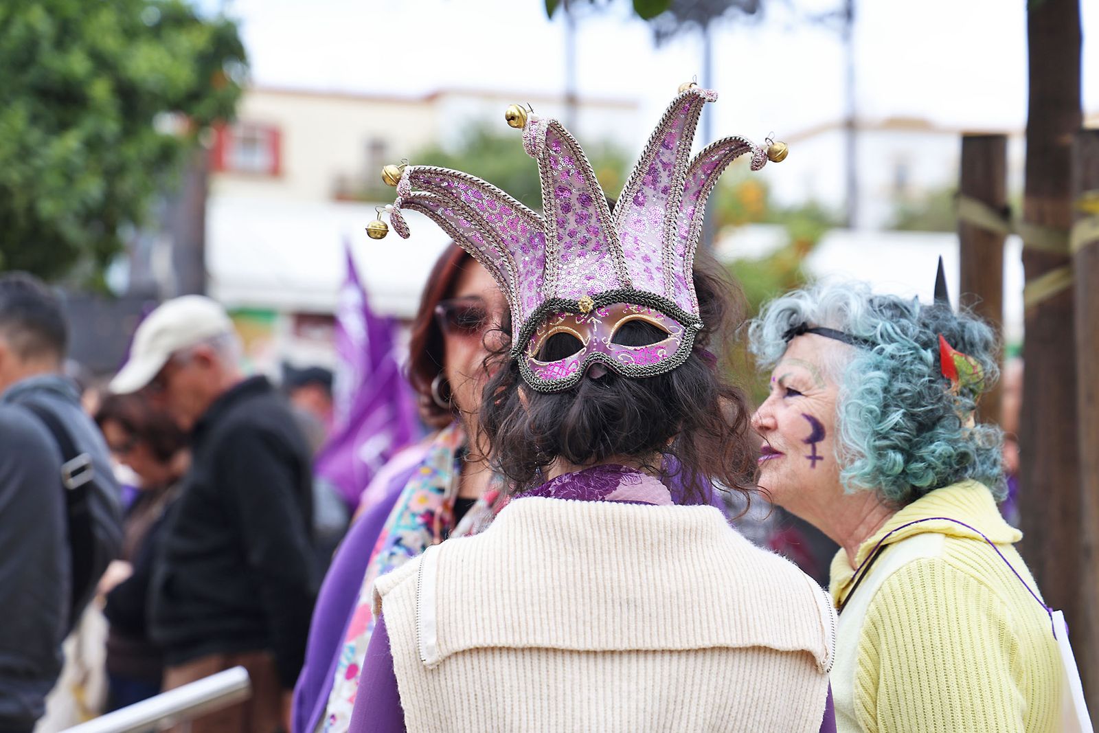 8M: Las fotografías de la manifestación del Día de la Mujer