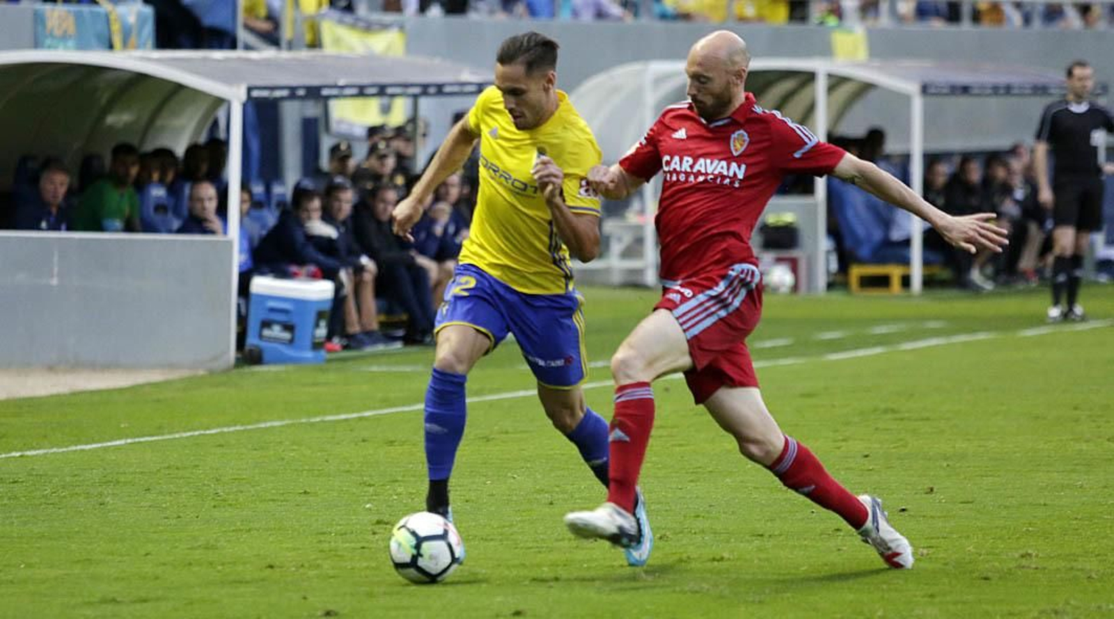 Las imágenes del Cádiz-Zaragoza