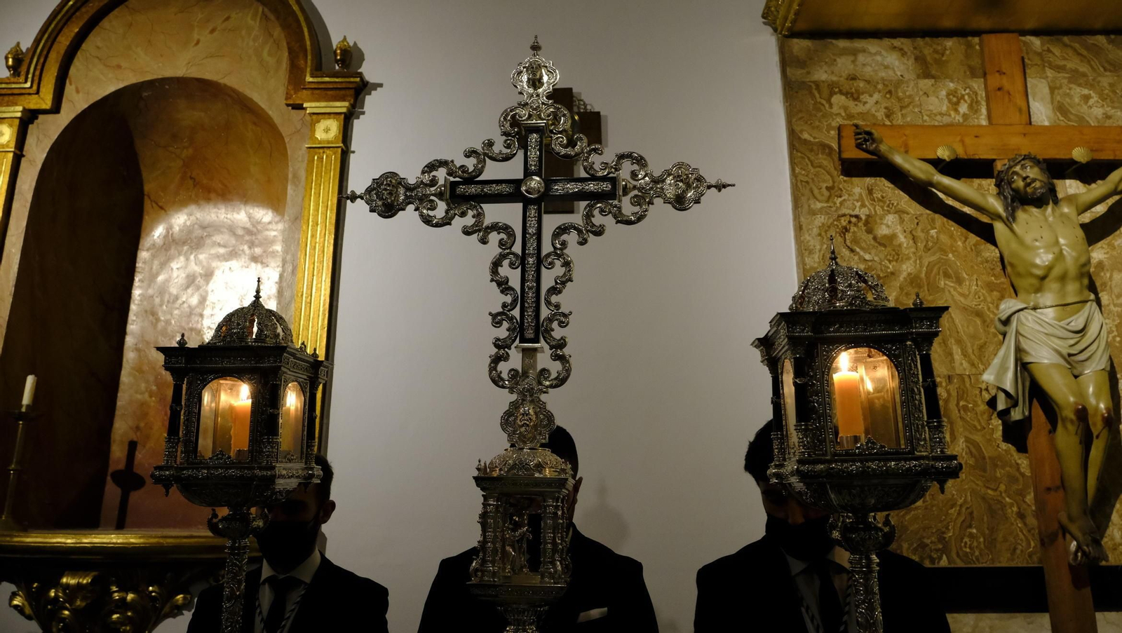 Imágenes del Via Crucis