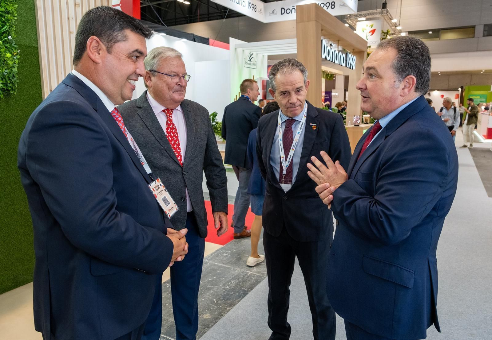 Imágenes de la participación de Huelva en la primera jornada de Fruit Attraction 2024