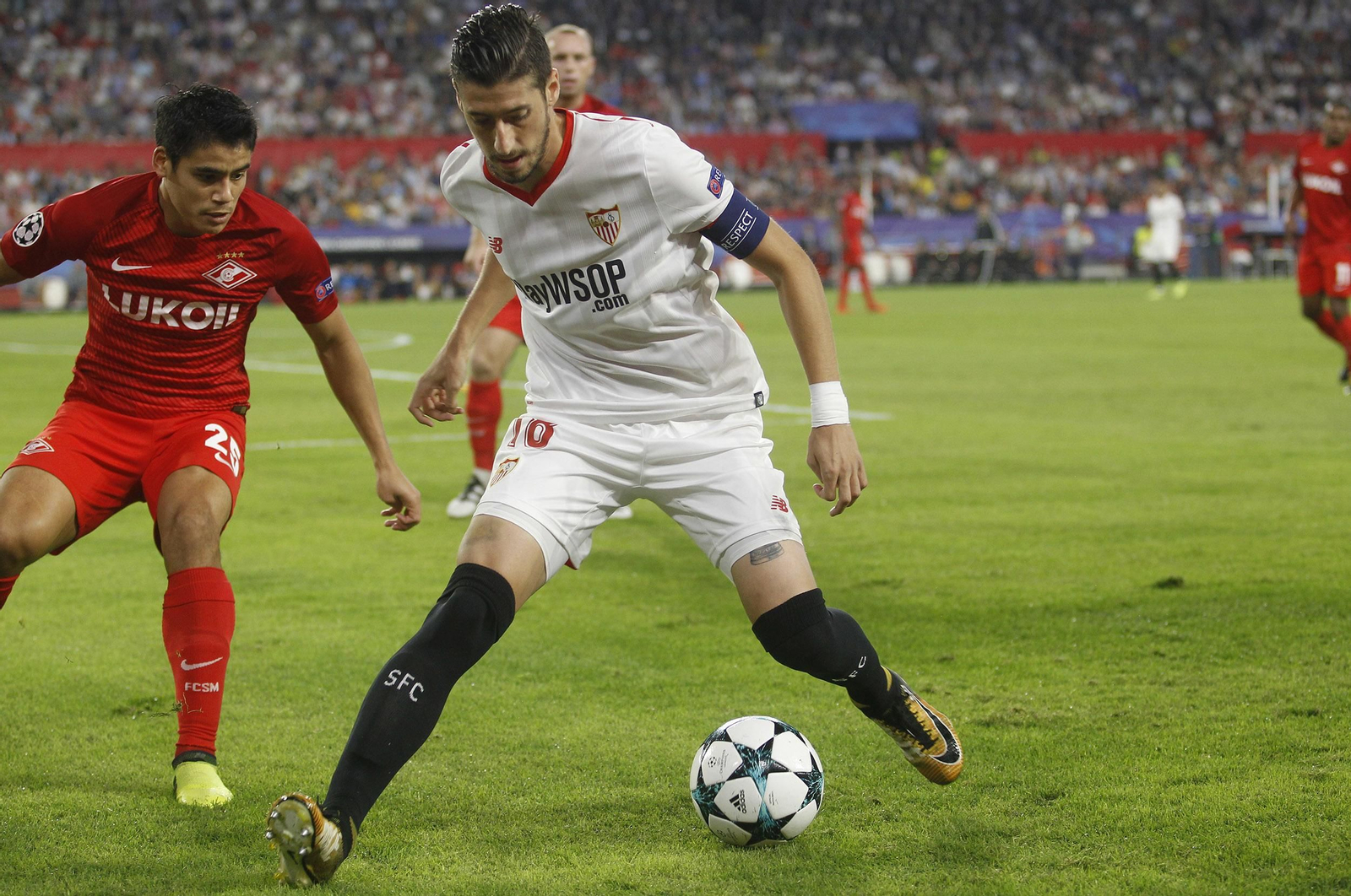 Las imágenes del Sevilla-Spartak