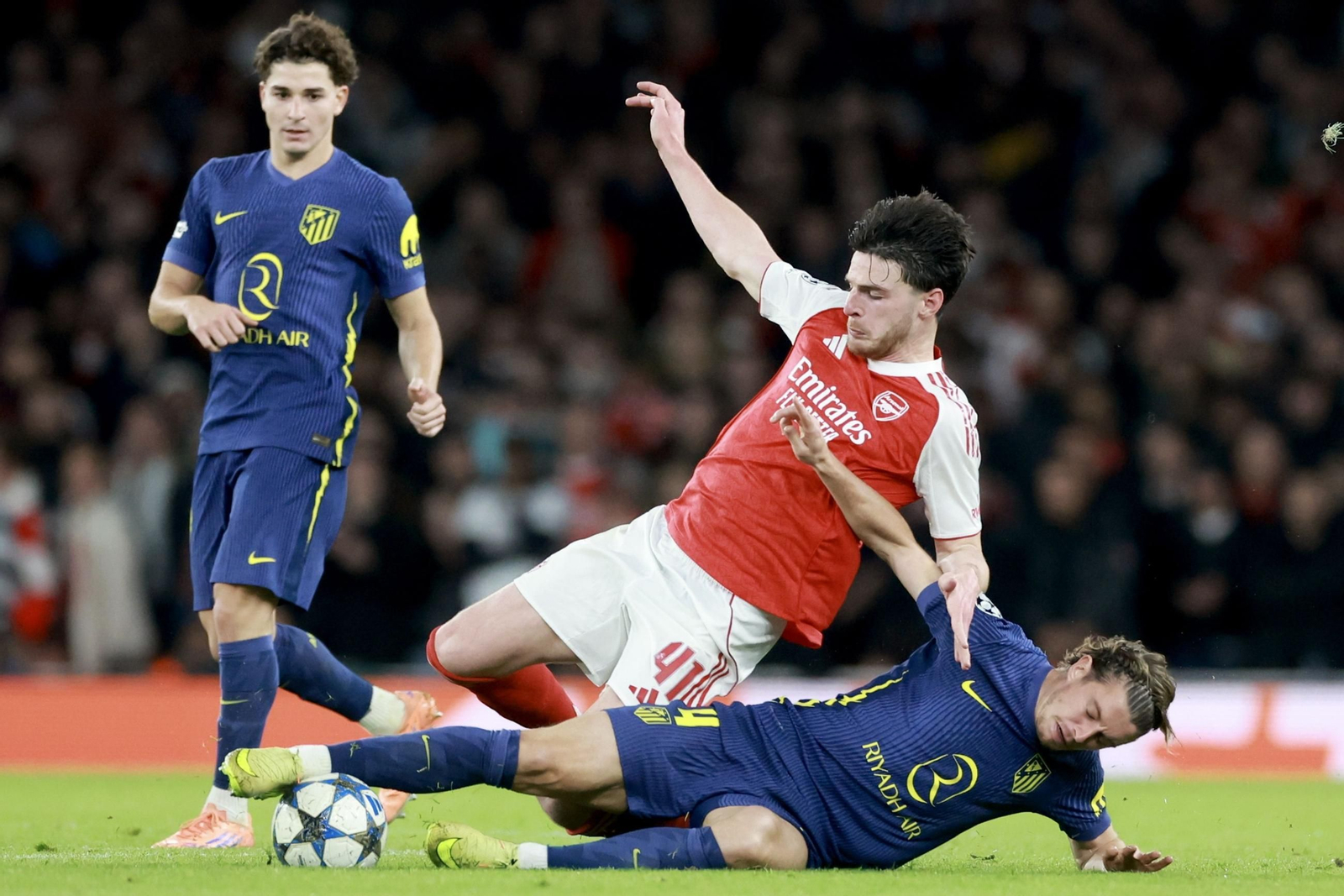 Las fotos del Arsenal-Atlético de Madrid