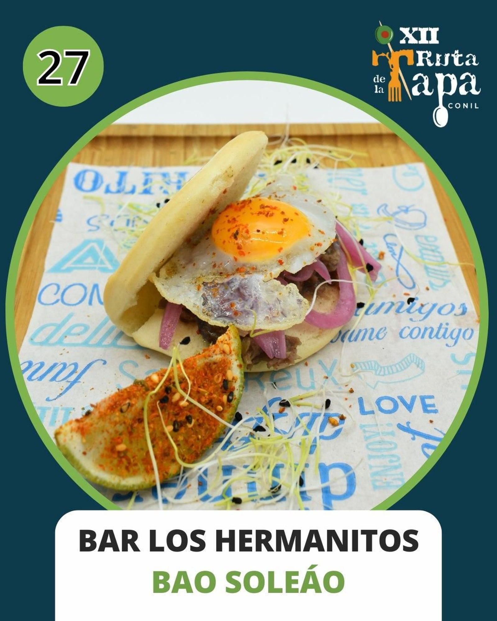 Bar Los Hermanitos / Tapa: Bao Soleáo