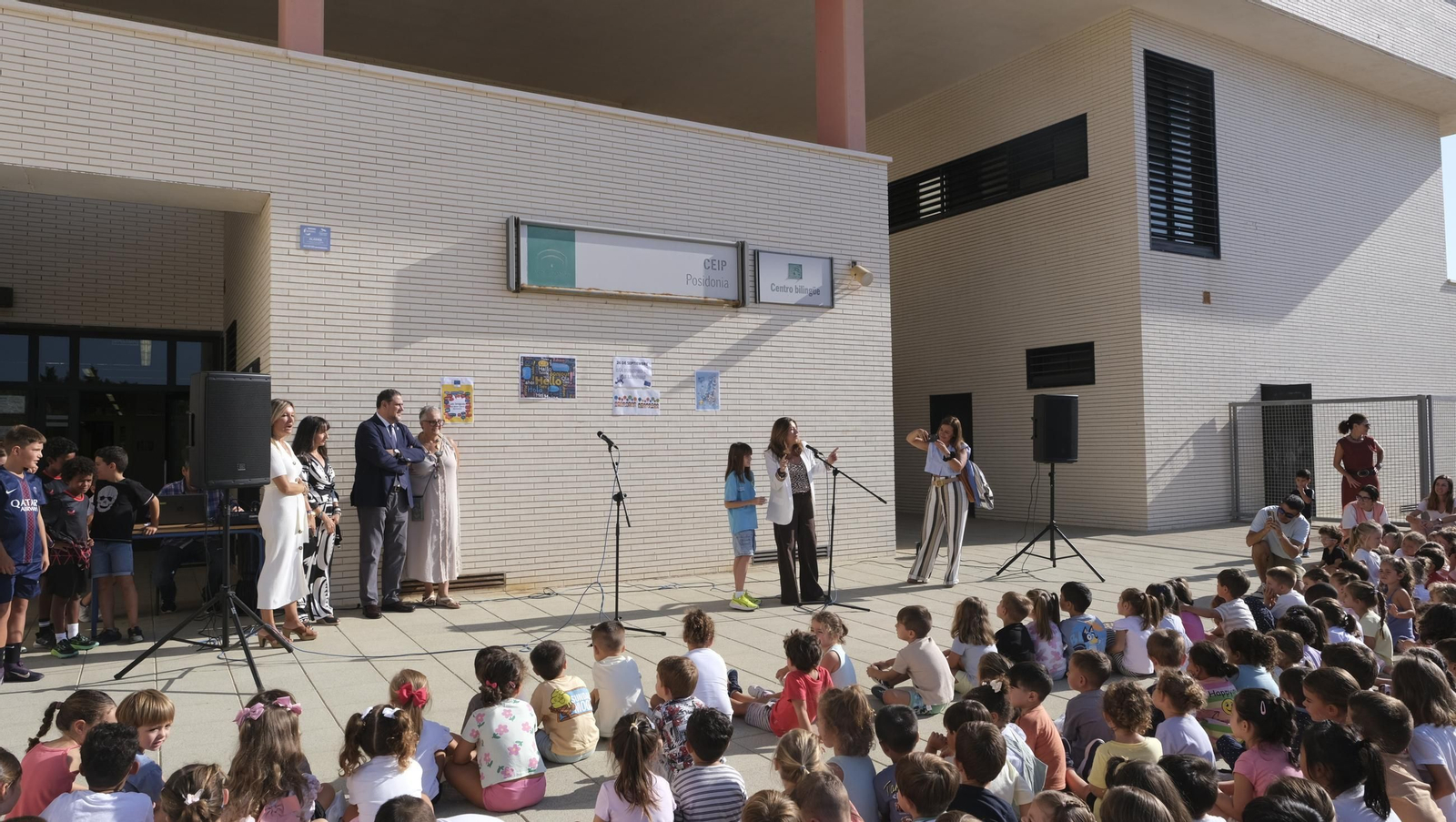 Día Europeo de las Lenguas en el CEIP Posidonia de Roquetas de Mar, en imágenes