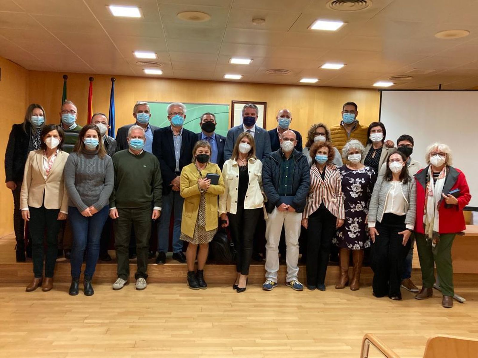 Profesionales de la Red de vigilancia centinela de infección respiratoria aguda en Almería.