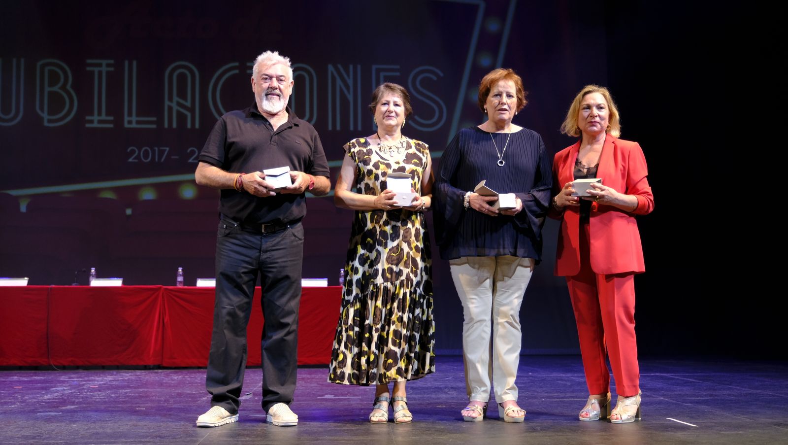 Imágenes del acto de jubilación de los profesionales del Distrito Sanitario Almería