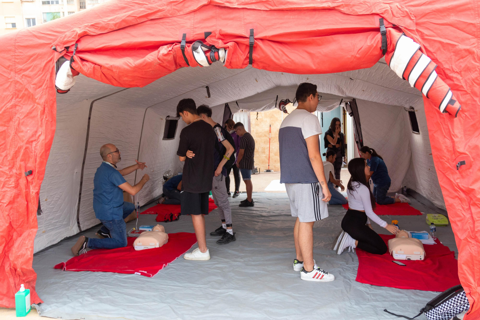 Así ha sido la gran jornada de formación en reanimación cardiopulmonar en Motril