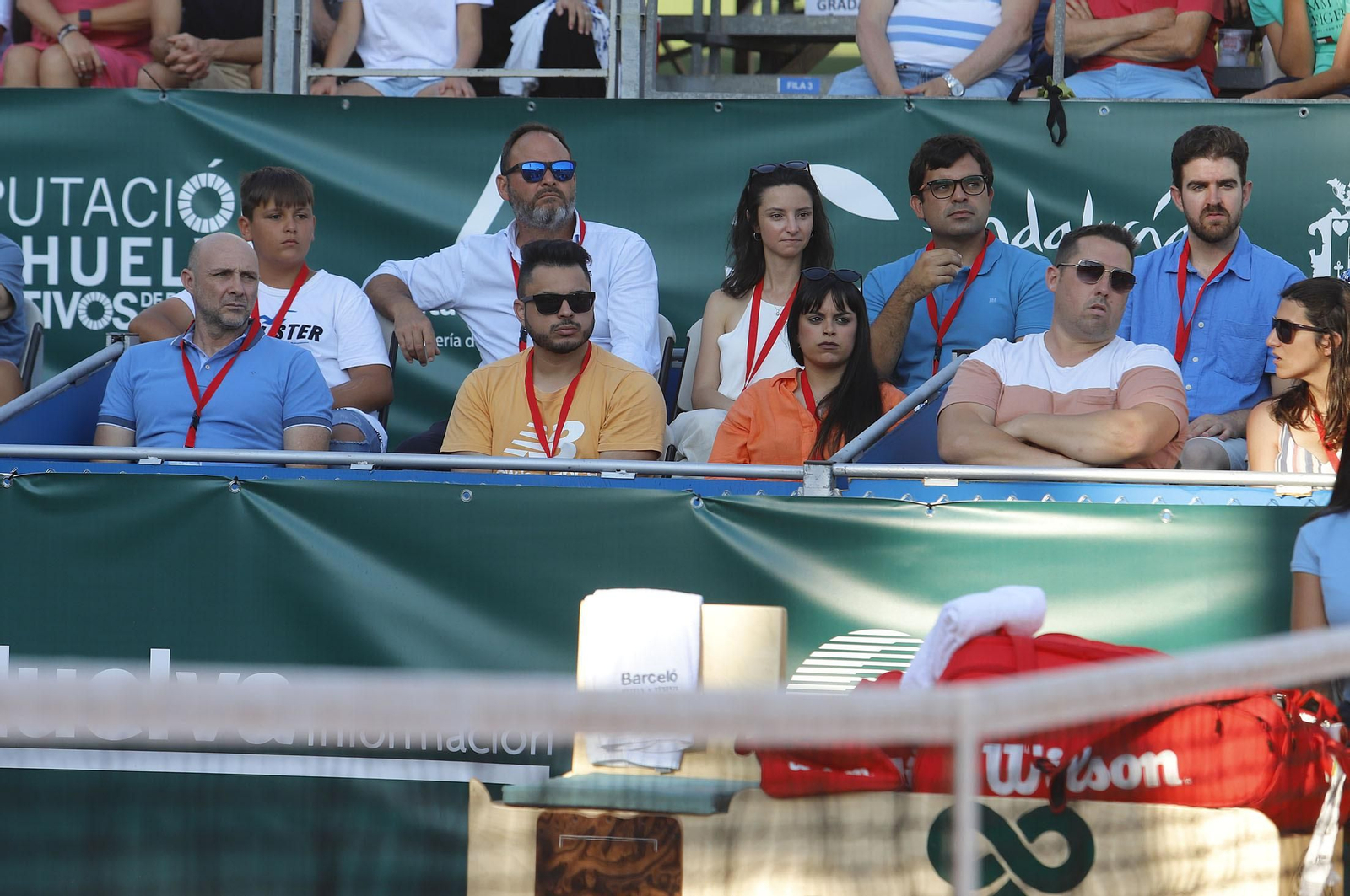 Copa del Rey de Tenis. Imágenes del gran ambiente en las semifinales