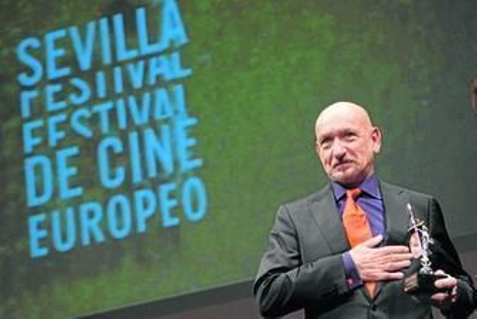 Giraldillo de oro para el actor de Gandhi