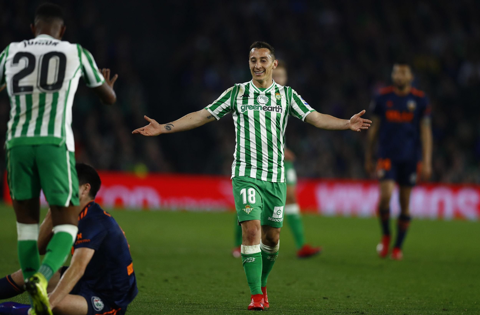 Las imágenes del Betis-Valencia de la Copa del Rey