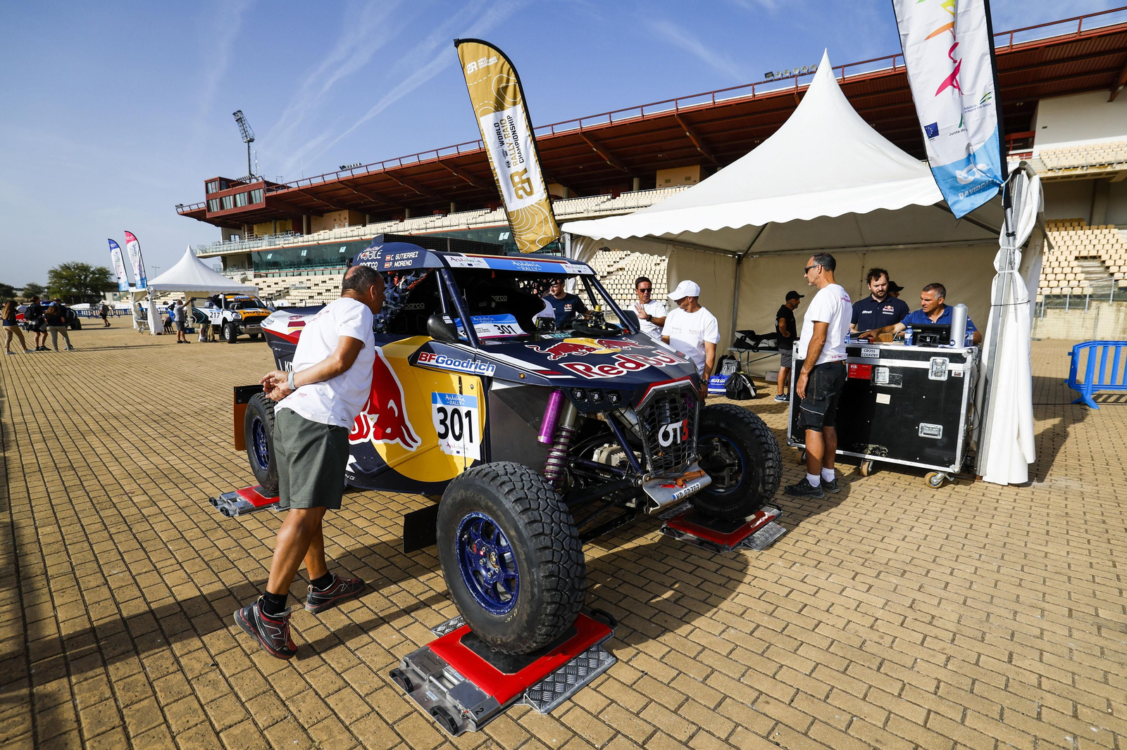 Las imágenes del 'Dakar' de Dos Hermanas