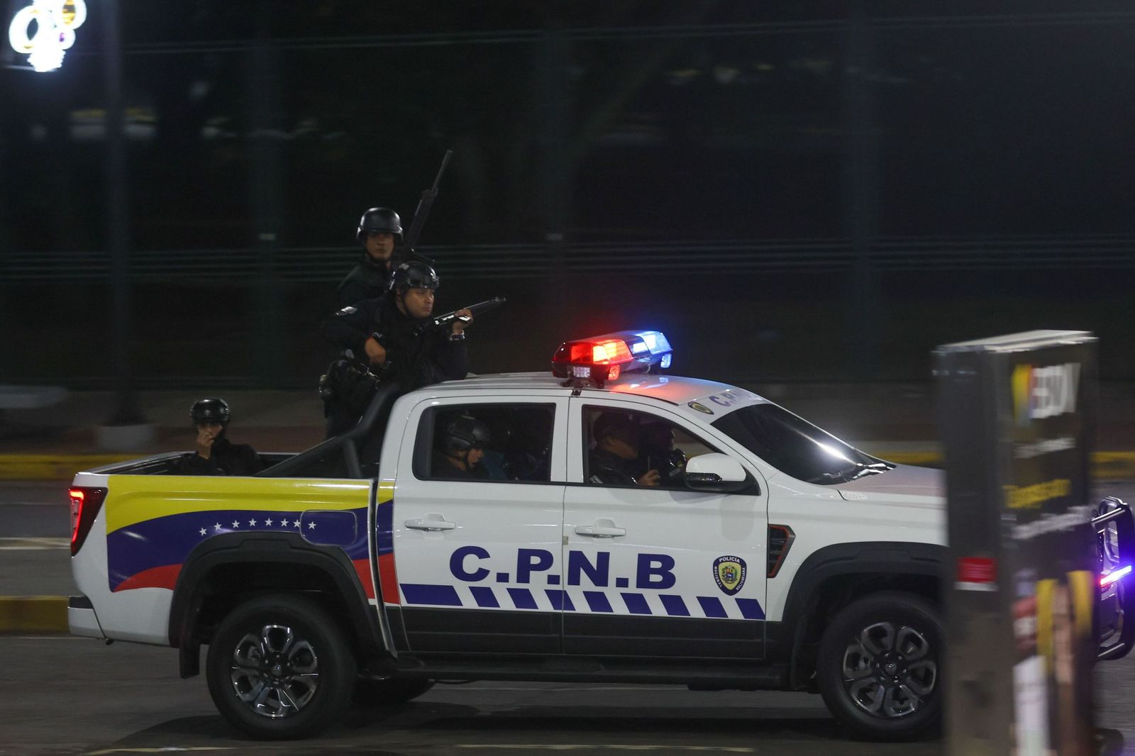 Las imágenes del ataque de los EEUU a Venezuela