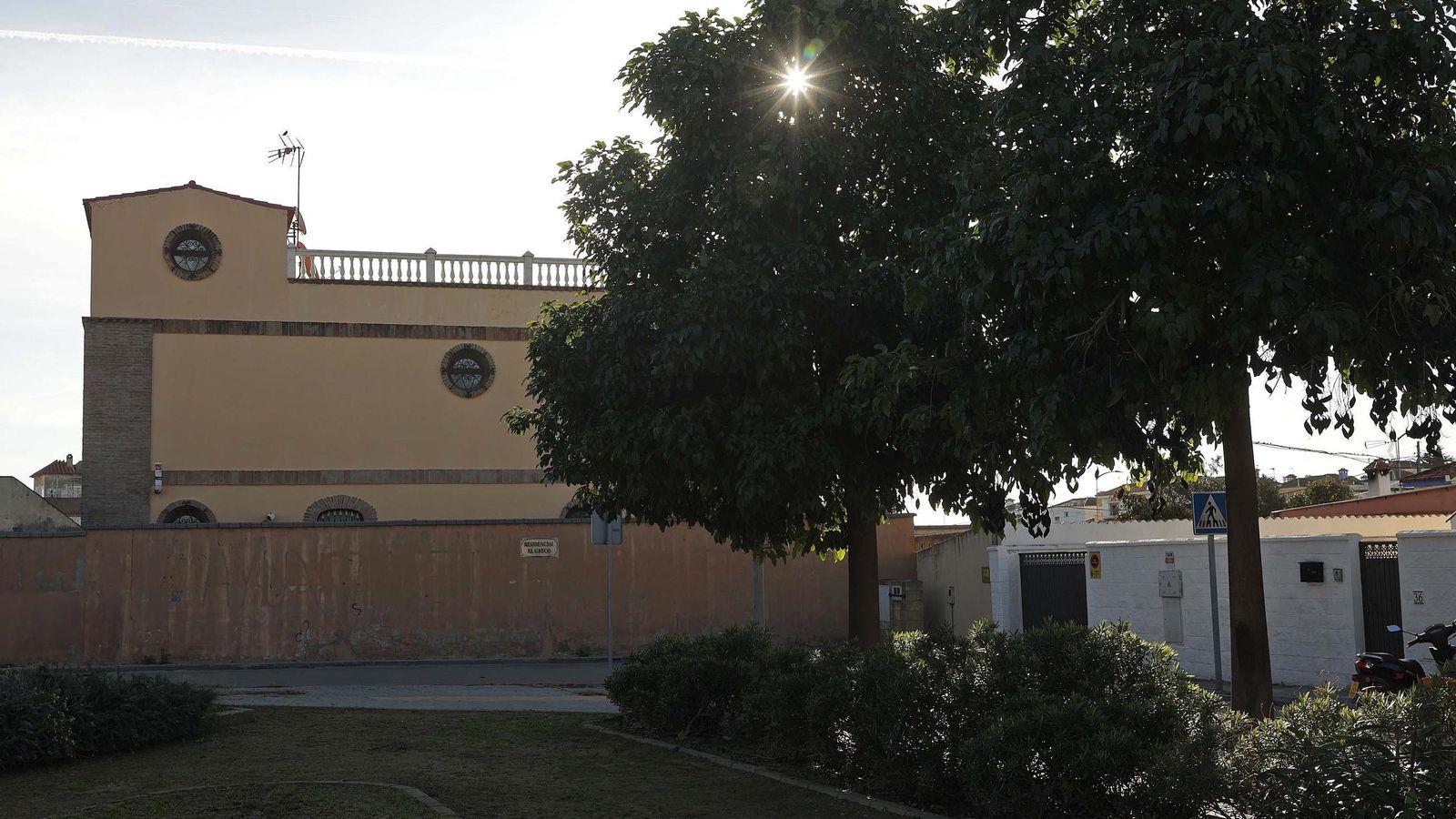 La casa pendiente de derribo en El Rinconcillo.