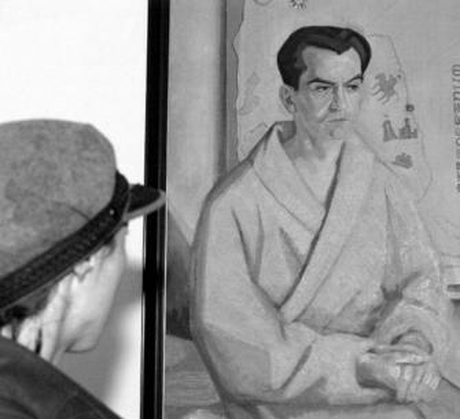 Cuadro en el salón de estar de la Casa-Museo de la Huerta de San Vicente.