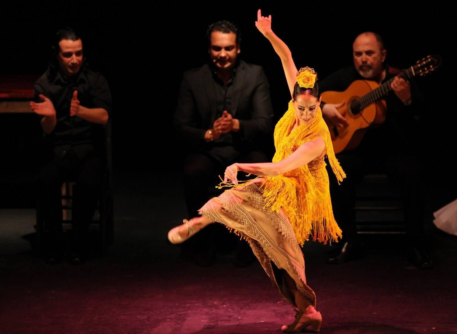 La bailaora Belén Maya, en la foto, actuará por primera vez junto a la inglesa Amina Khayyam.