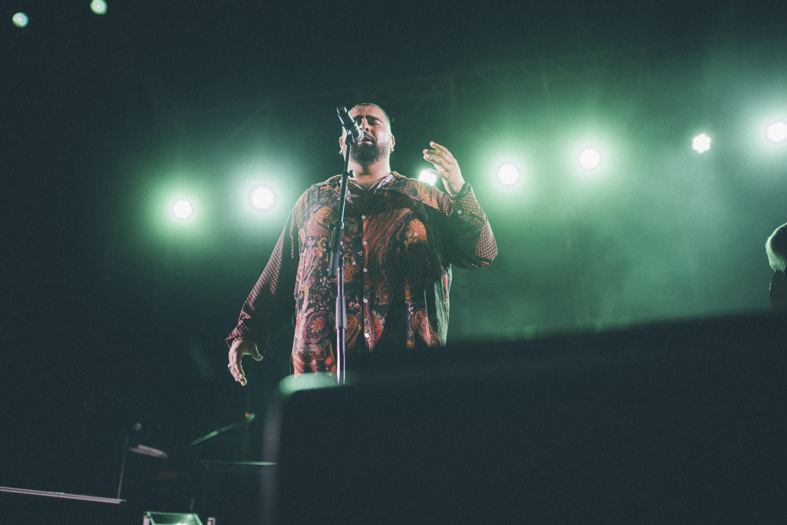 Imágenes del concierto de Antonio Orozco en la Plaza de Toros de La Merced