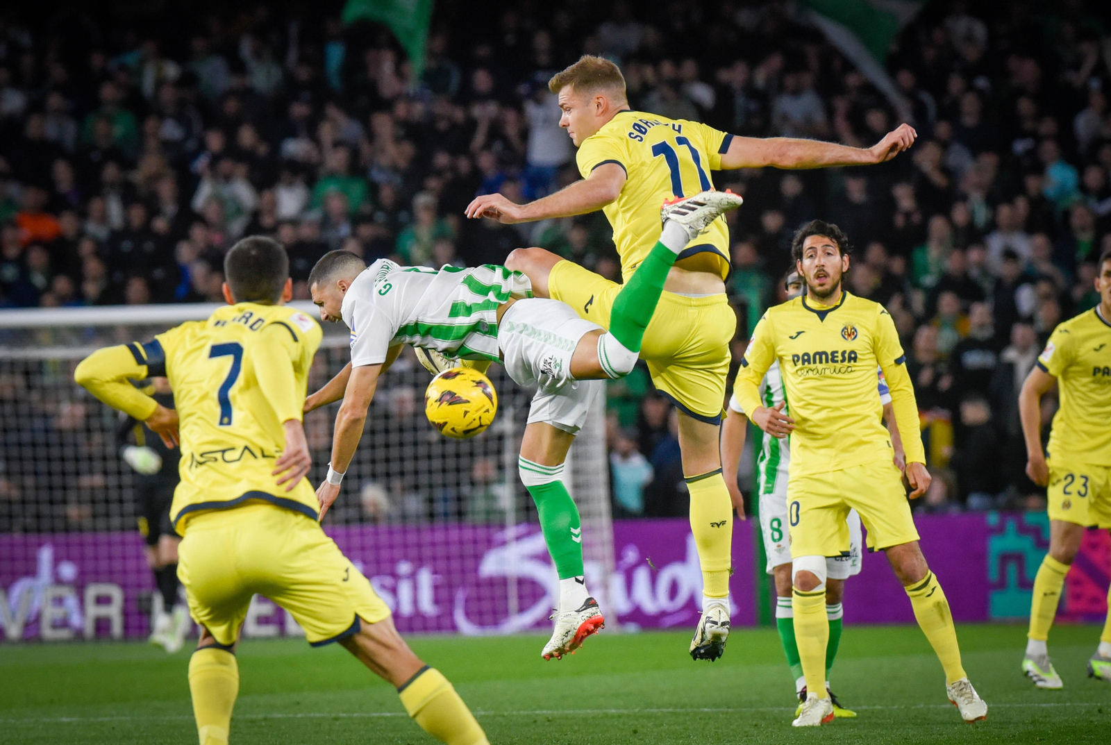 Las imágenes del Real Betis-Villarreal