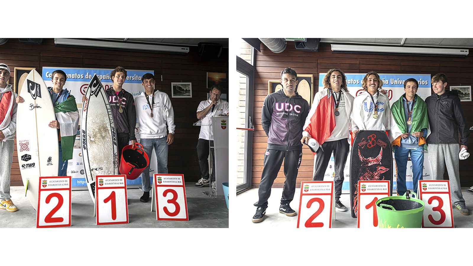 Montañés logró el segundo puesto en Surf, su especialidad, y quedó tercero en la modalidad Bodyboard.