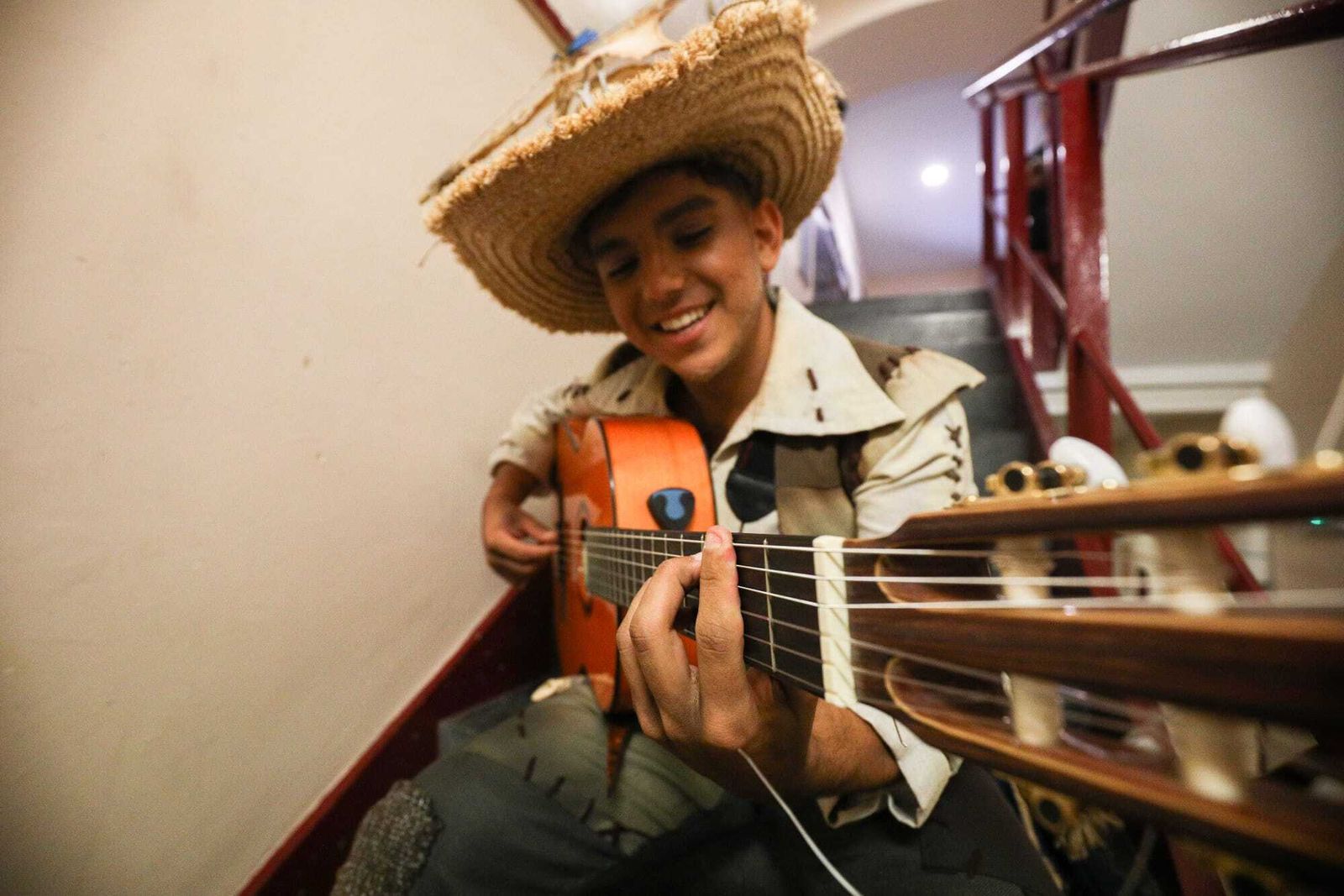 Ambiente en camerinos