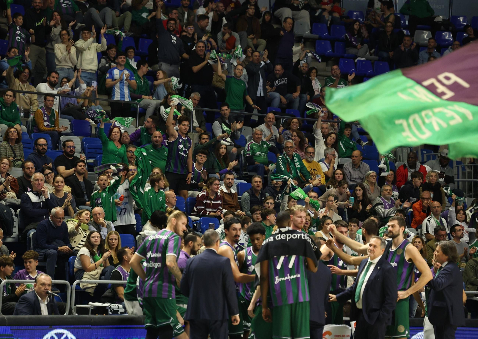 Búscate en el Unicaja-Oostende en las gradas del Carpena