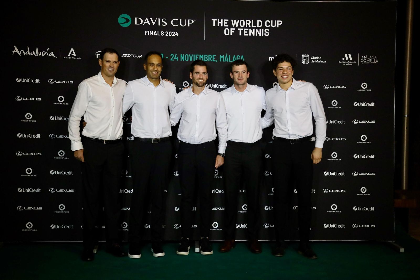 La alfombra roja de la Copa Davis