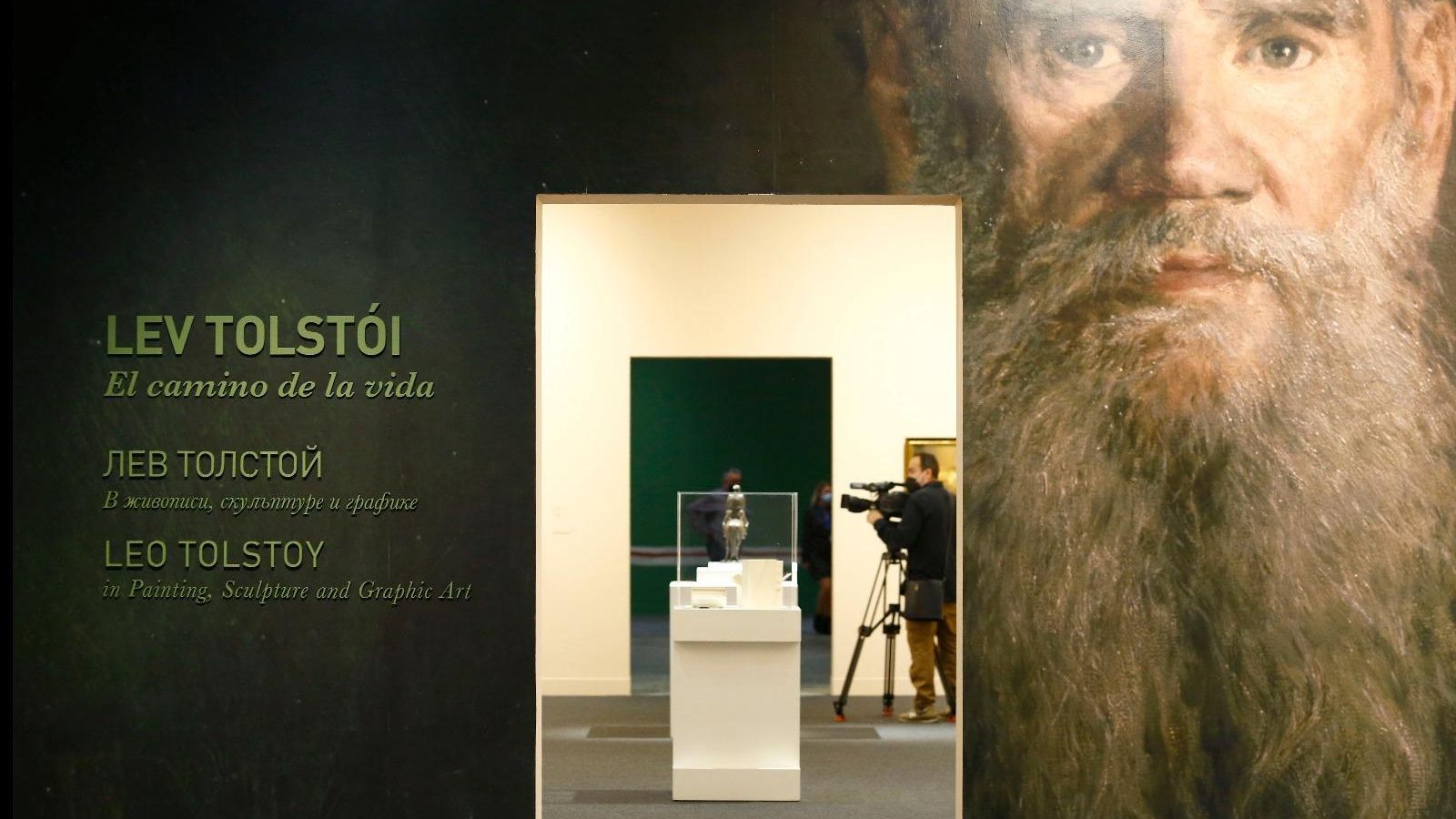 'Lev Tolstói. El camino de la vida' en el Espacio 3 del Museo Ruso.