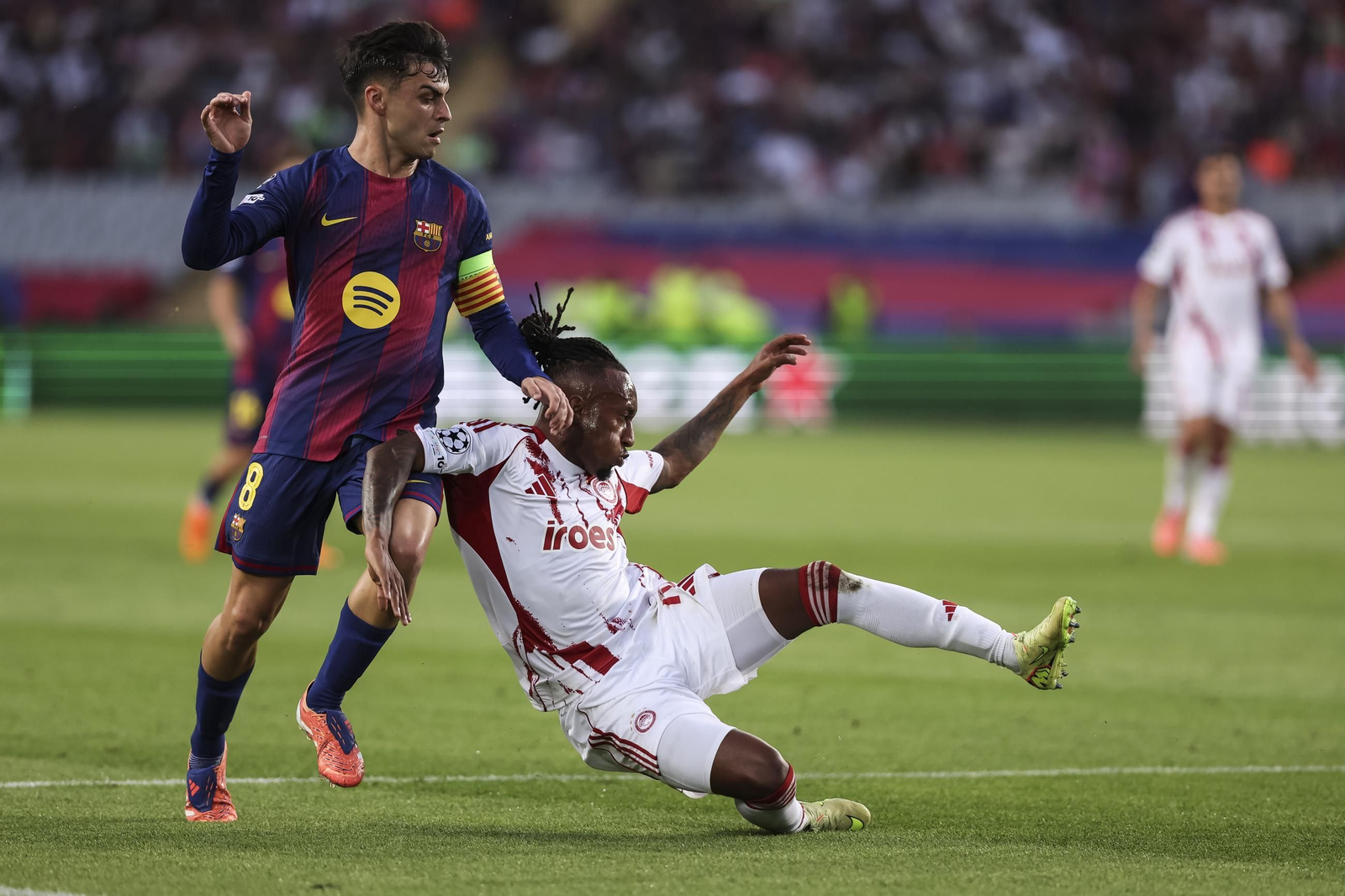 Las fotos del Barcelona-Olympiacos