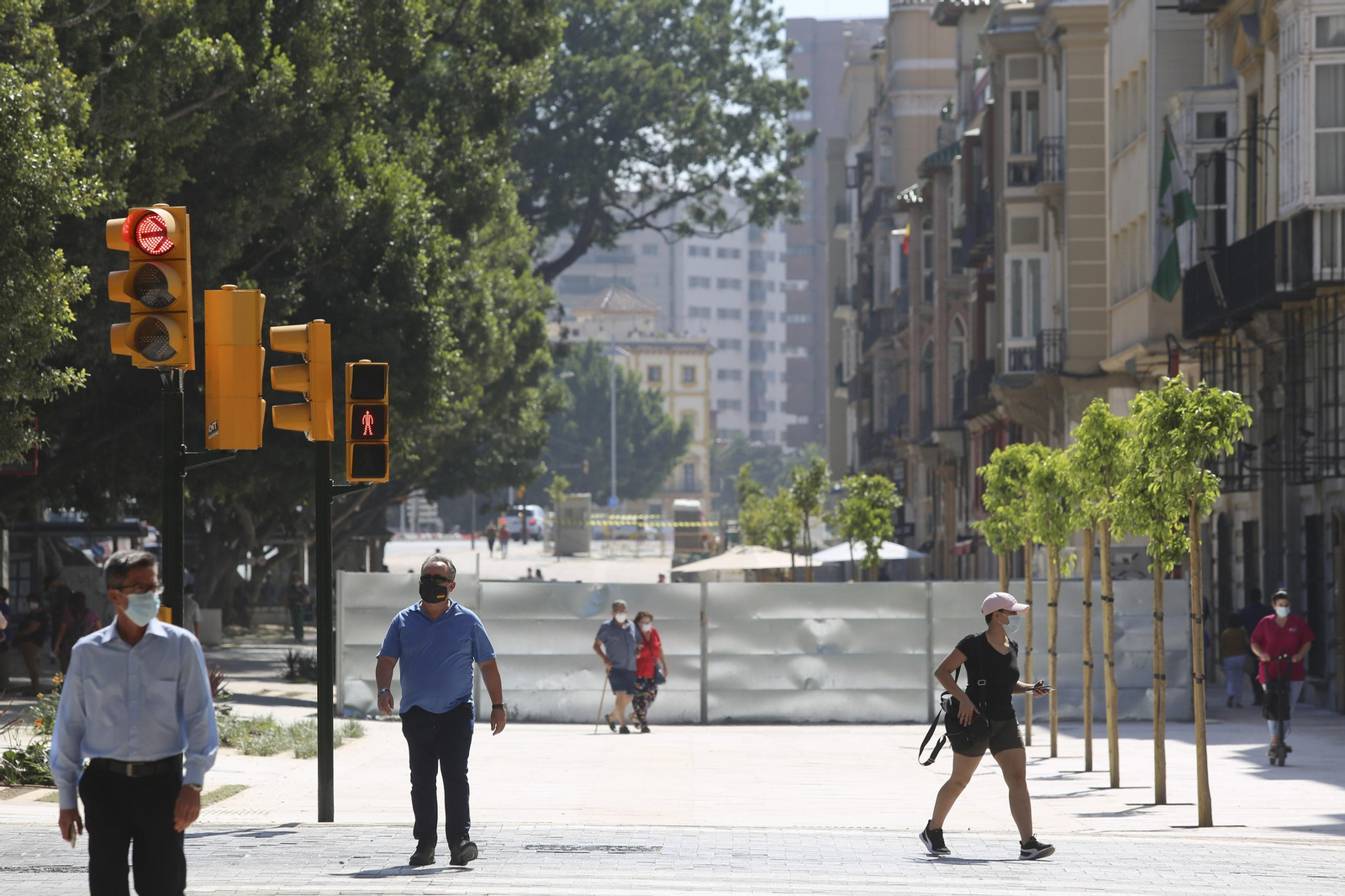 Las fotos de la Alameda Principal de Málaga Las fotos de la Alameda Principal de Málaga