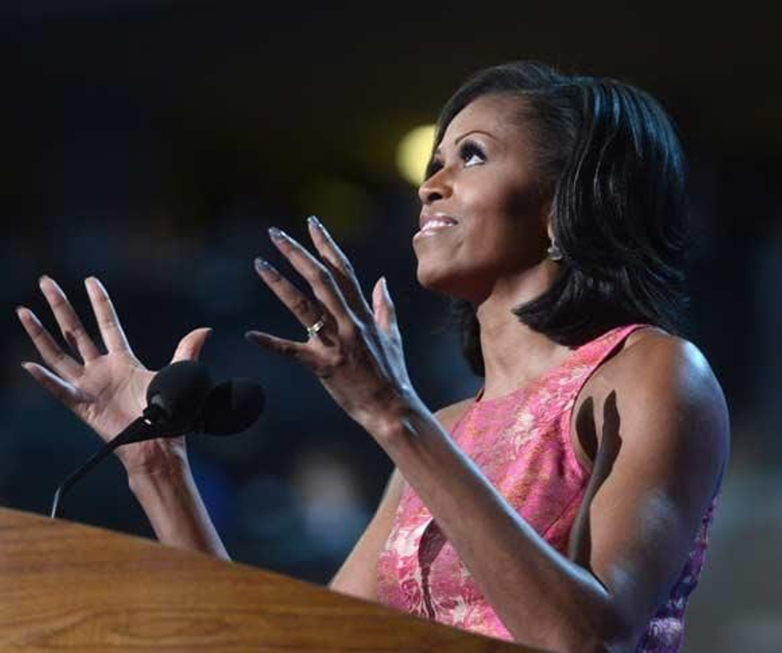 Michelle Obama: "Barack conoce el sueño americano porque lo ha vivido"