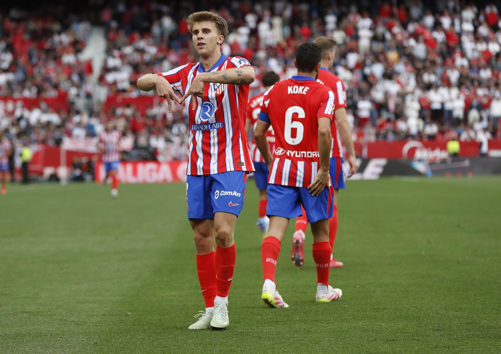 Las fotos del Sevilla Fc - Atlético de Madrid