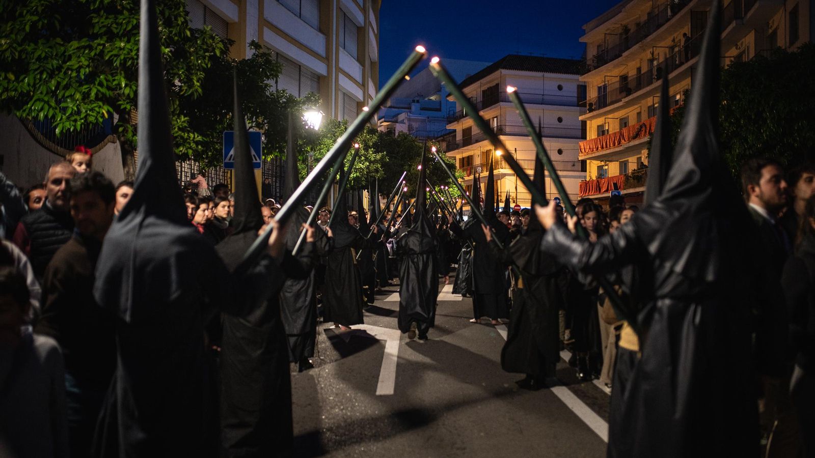 Una imagen de la hermandad de la Vera Cruz
