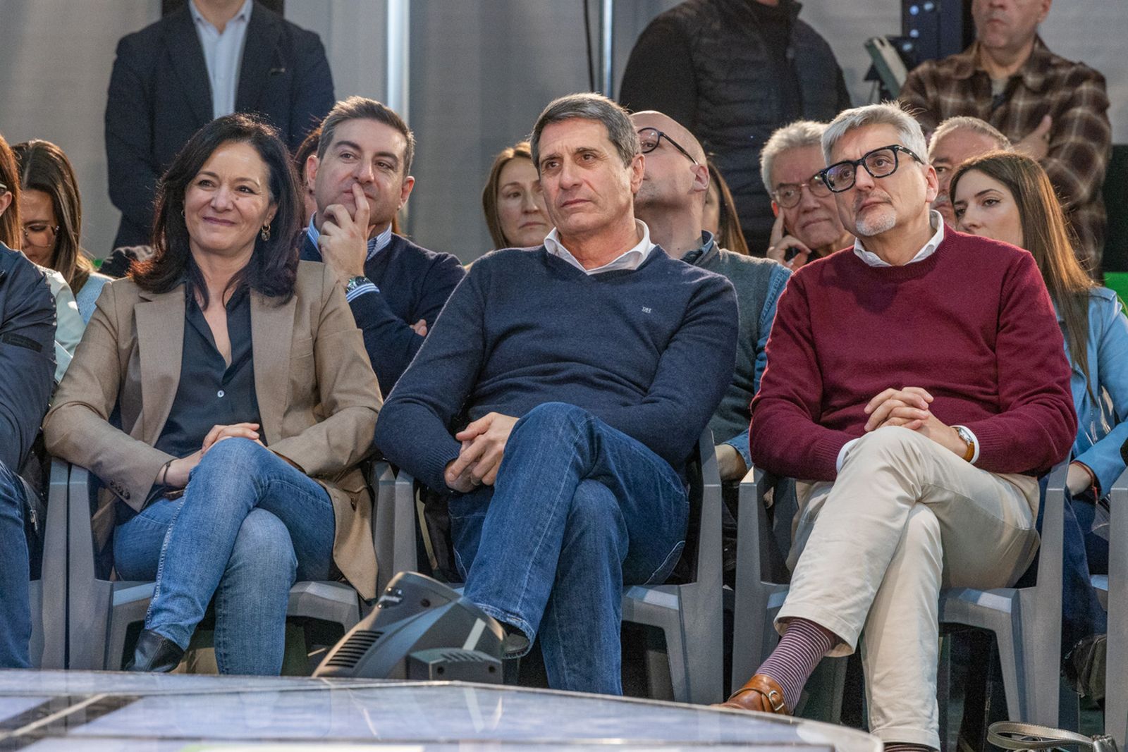 Acto en defensa de los servicios públicos para celebrar el 28F en Jaén