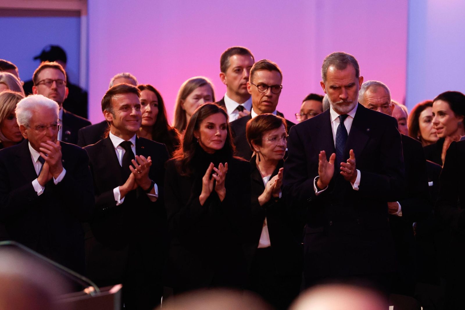 Los Reyes de España asisten al 80 aniversario de la liberación del campo de concentración de Auschwitz