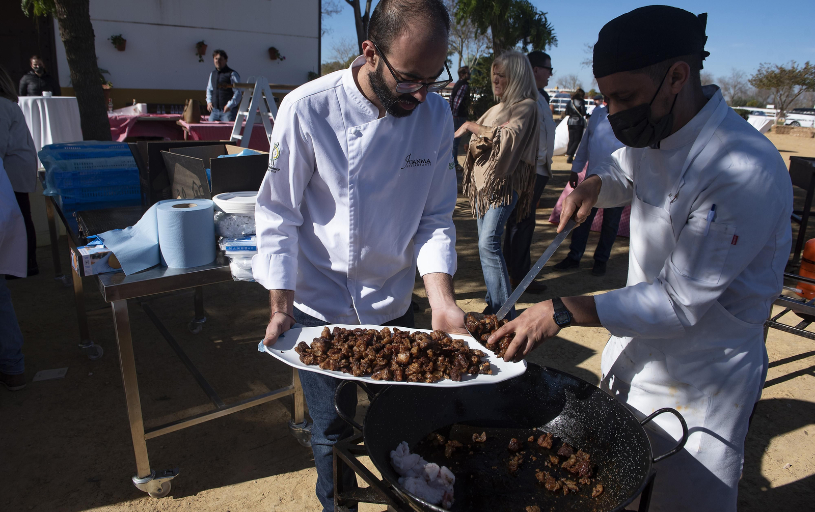Un día de matanza en una finca sevillana