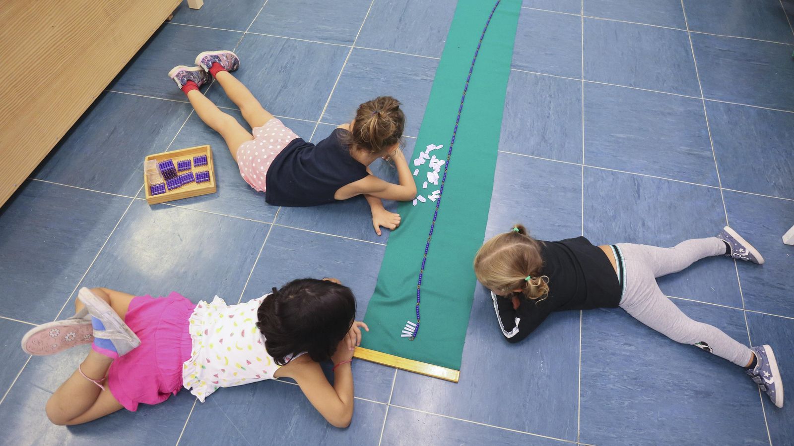 El suelo también es un lugar en el que aprender.