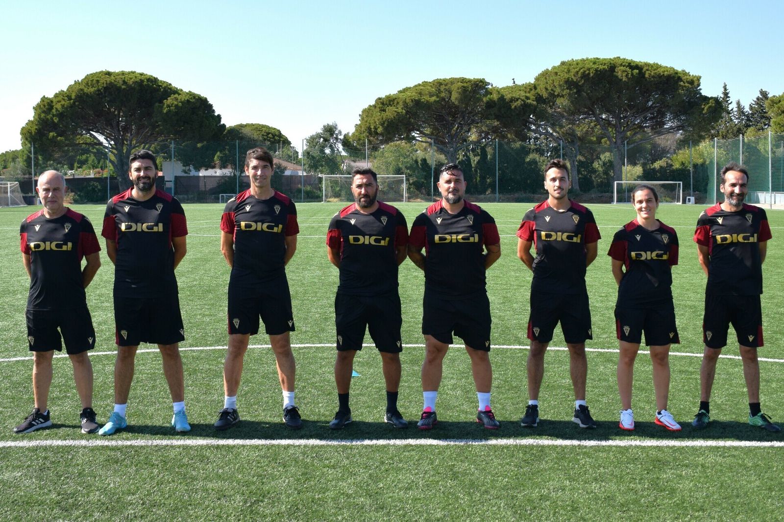 Cuerpo técnico del juvenil A.