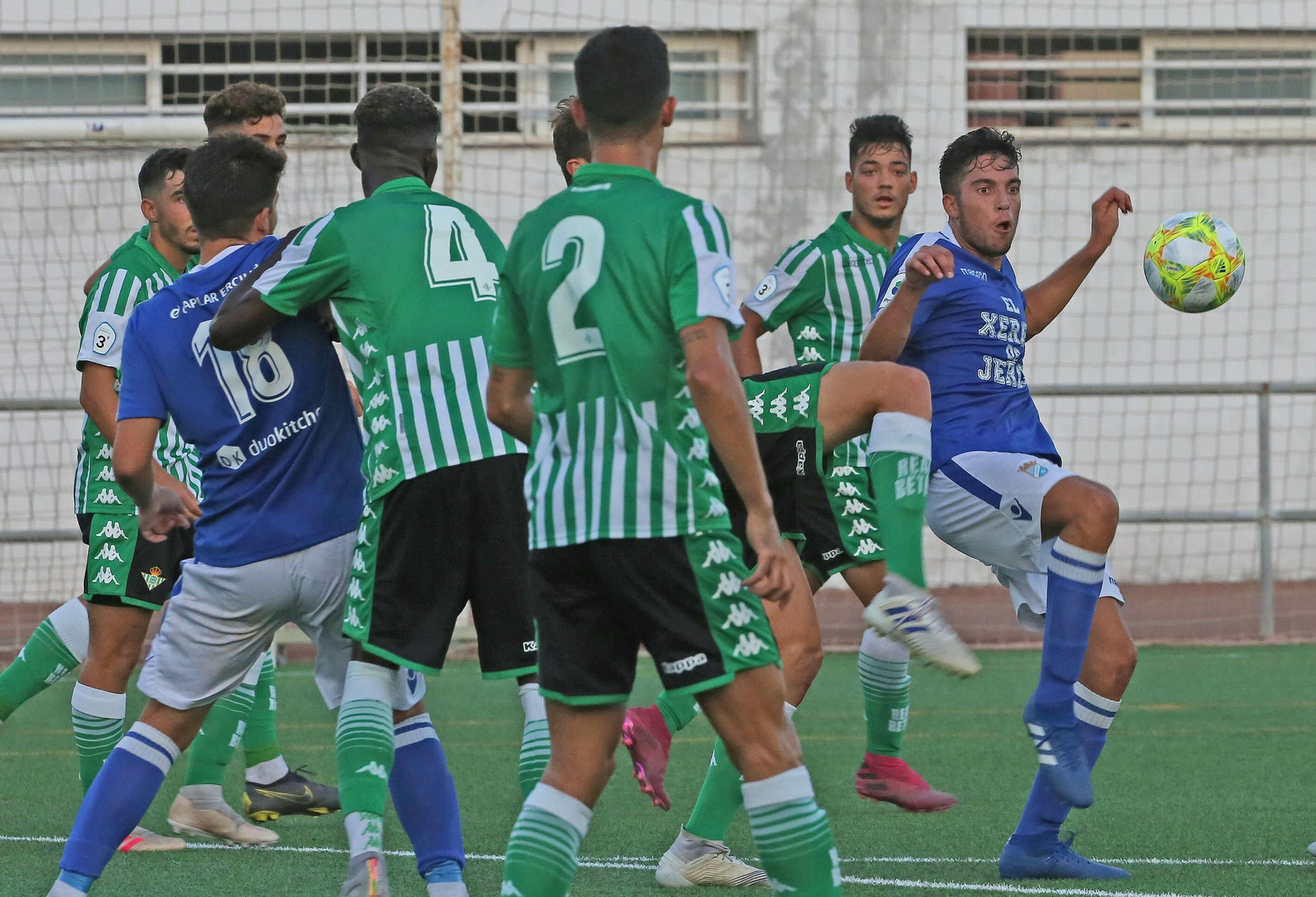 Imágenes del partido entre el Xerez CD. Y el Betis B