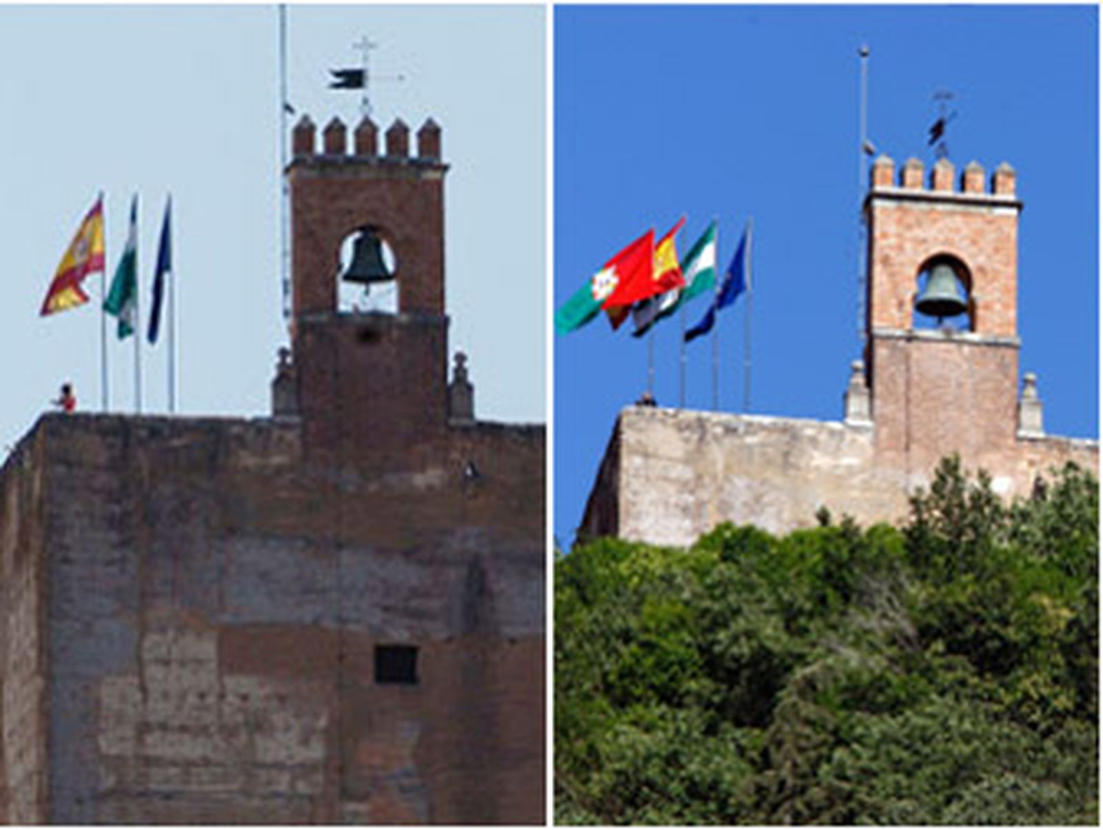 El Ayuntamiento, "satisfecho" porque la bandera de Granada vuelve a ondear en la Alhambra
