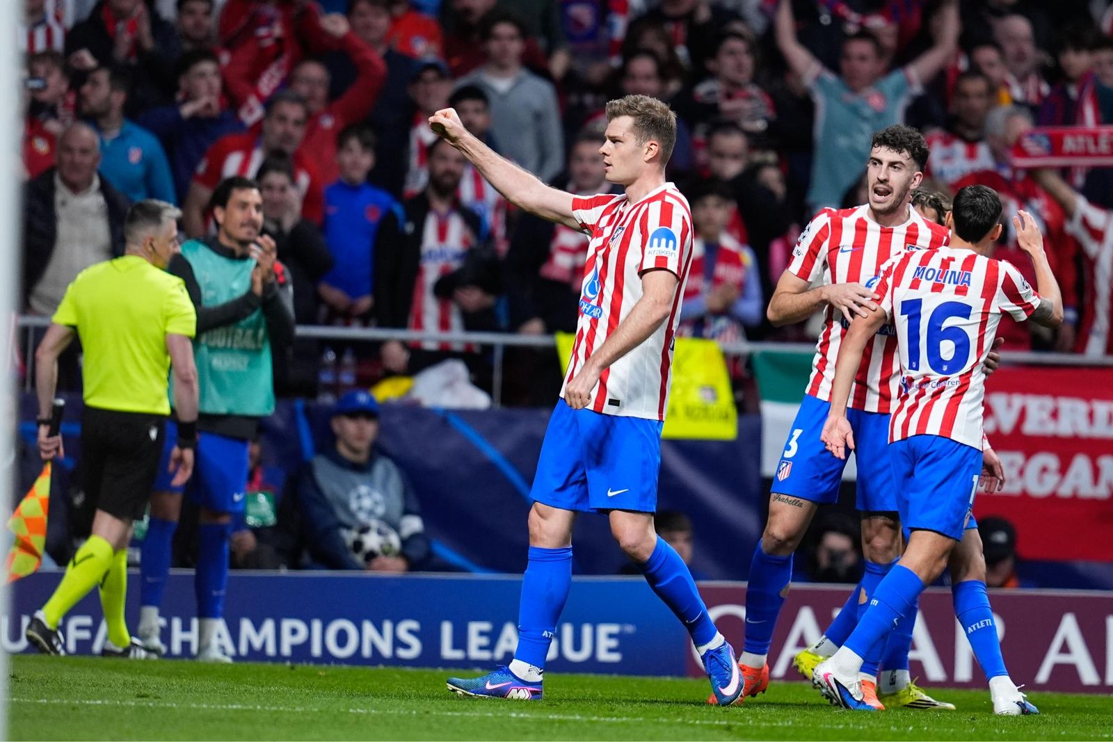 Las fotos del Atlético de Madrid-Brujas