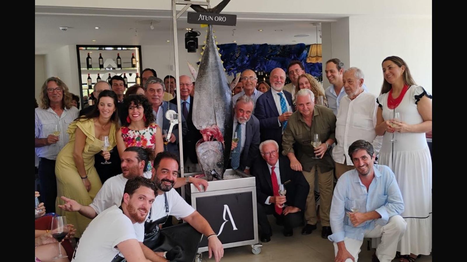 Un momento de la celebración de la convivencia.