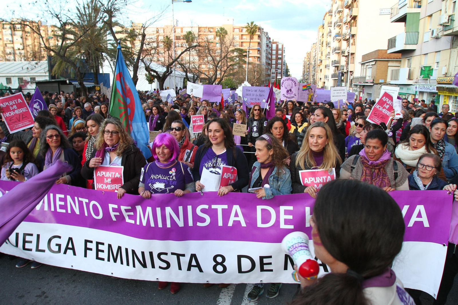 Imágenes de la Manifestación del día Internacional de la Mujer
