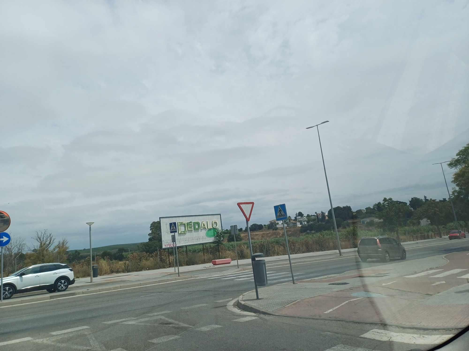 Una imagen del paso de peatones donde se produjo el suceso.