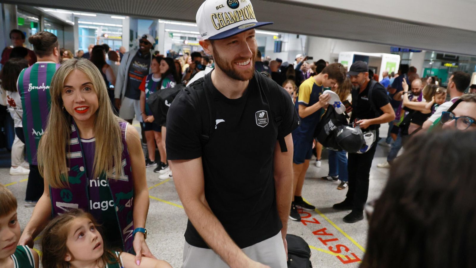 El Unicaja campeón de la BCL llega a Málaga