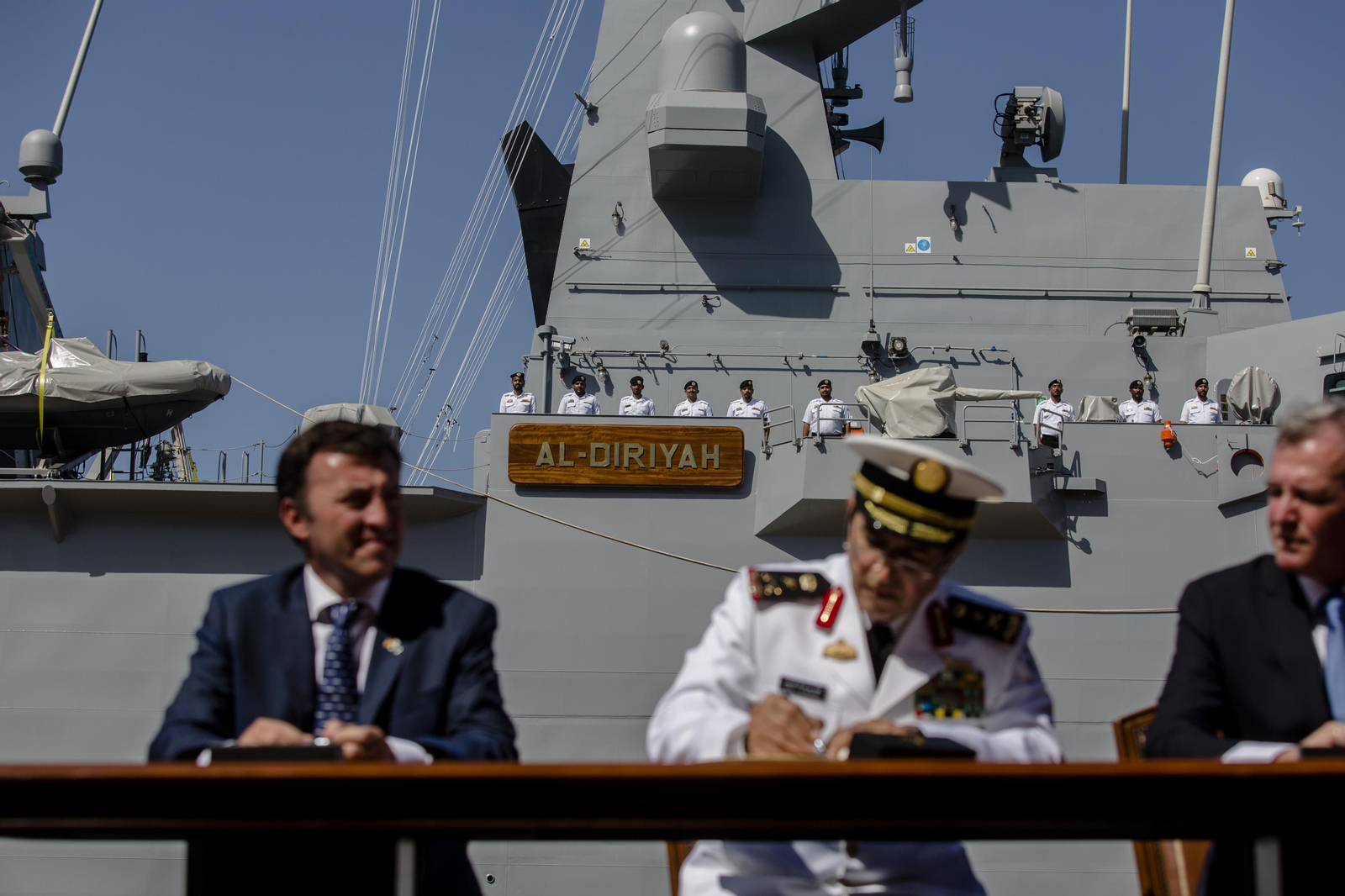 Las imágenes de la entrega a la Real Armada Saudita de la segunda corbeta construida en Navantia - San Fernando Las imágenes de la entrega a la Real Armada Saudita de la segunda corbeta construida en Navantia - San Fernando